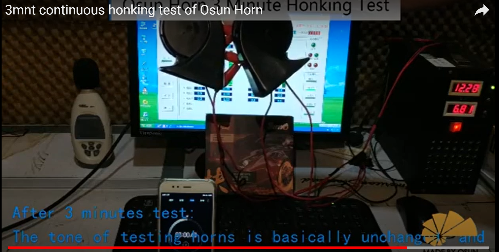 Continuous Honking Test